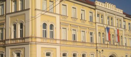 MÚ v Chebu - fasáda