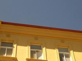 MÚ Cheb - fasáda - detail