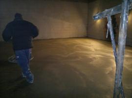 podlaha - broušení