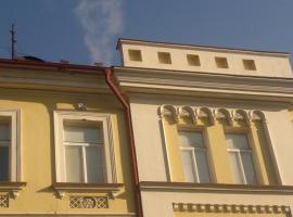 MÚ Cheb - fasáda - detail